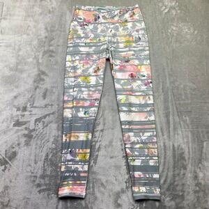 PrAna Kimble Printed 7/8 Leggings Floral Athleisure Workout Yoga Pants Sz‎ S 25"